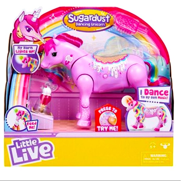 (Like new) Little Live Sugardust Dancing Unicorn - Picture 3 of 11